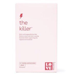 Love Wellness the Killer Boric Acid Suppositories 14ct